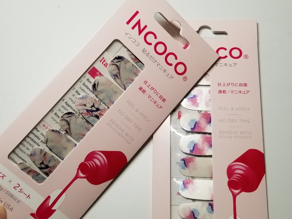 簡単セルフネイル 貼るだけマニキュア Incoco インココ 好奇心旺盛なイットの日常